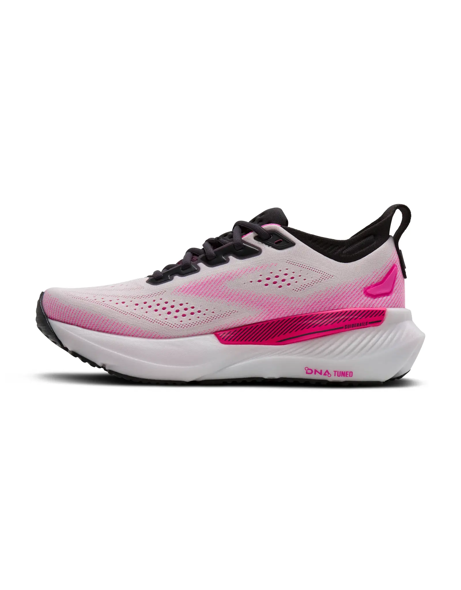 Brooks Glycerin GTS 23-Dames-White/Phantom/Cyber Pink