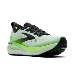 Brooks Glycerin GTS 23-Heren-White/Phantom/Green Gecko