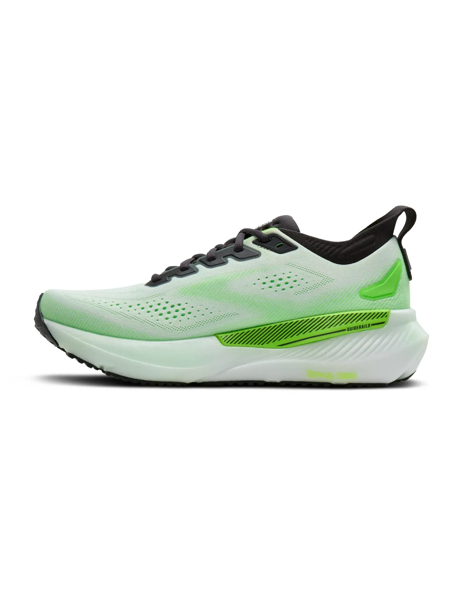 Brooks Glycerin GTS 23-Heren-White/Phantom/Green Gecko