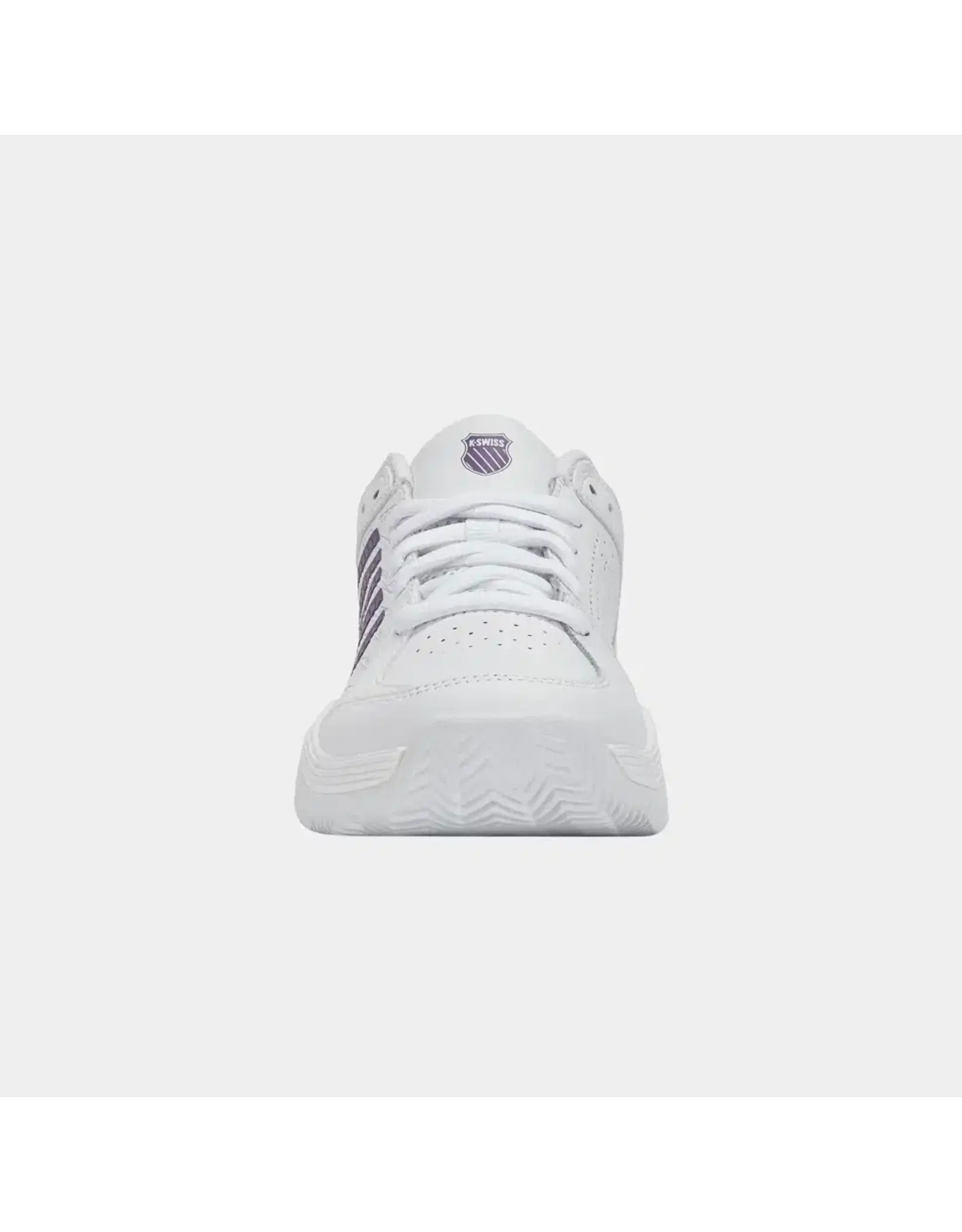 K-swiss KS TFW COURT EXPRESS 2 CLAY-Dames-WHT/PURPLHZE/NEONLVNDR