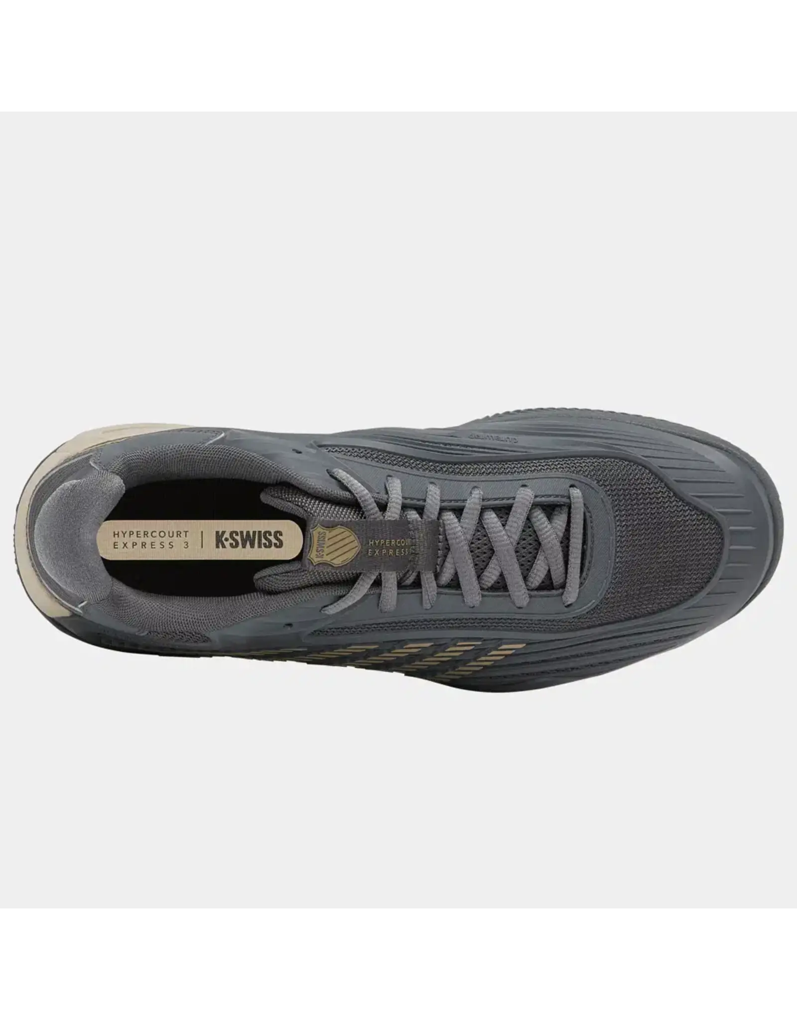 K-swiss KS TFW HYPERCOURT EXPRESS 3 CLAY-Heren-WHTCPG/KHAKI/TURB