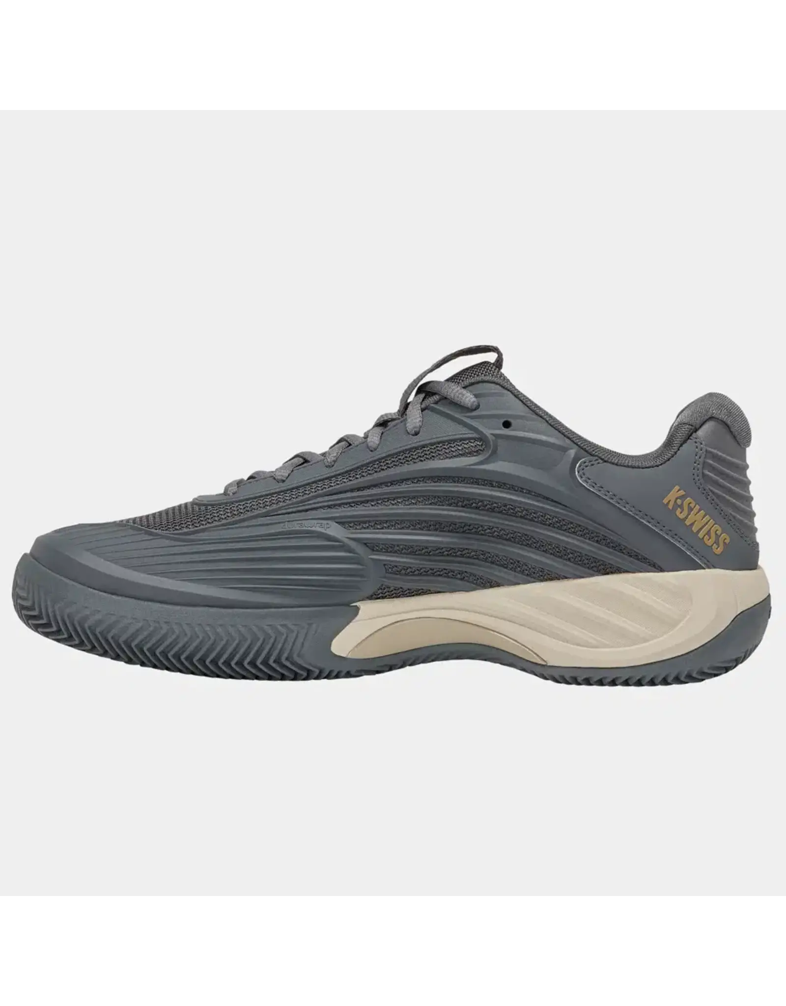 K-swiss KS TFW HYPERCOURT EXPRESS 3 CLAY-Heren-WHTCPG/KHAKI/TURB