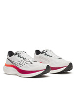 Saucony RIDE 19-Heren-WHITE/CRIMSON