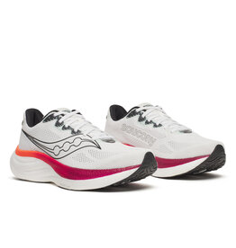 Saucony RIDE 19-Heren-WHITE/CRIMSON