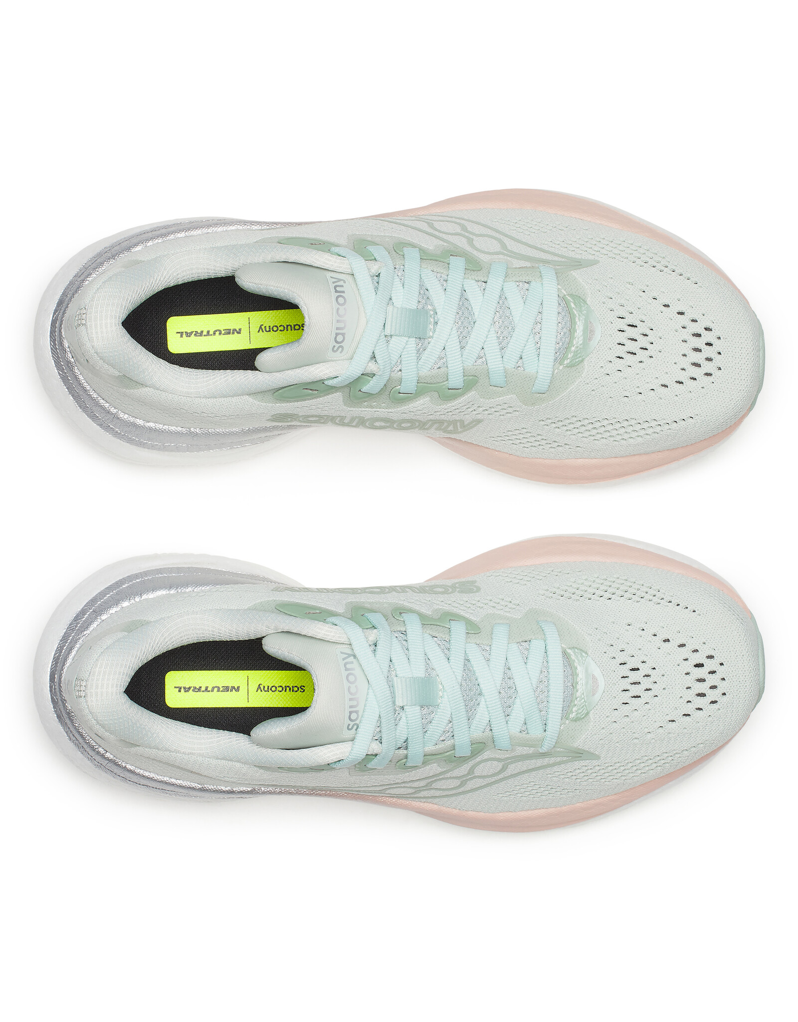 Saucony RIDE 19-Dames-MIST/CAMEO