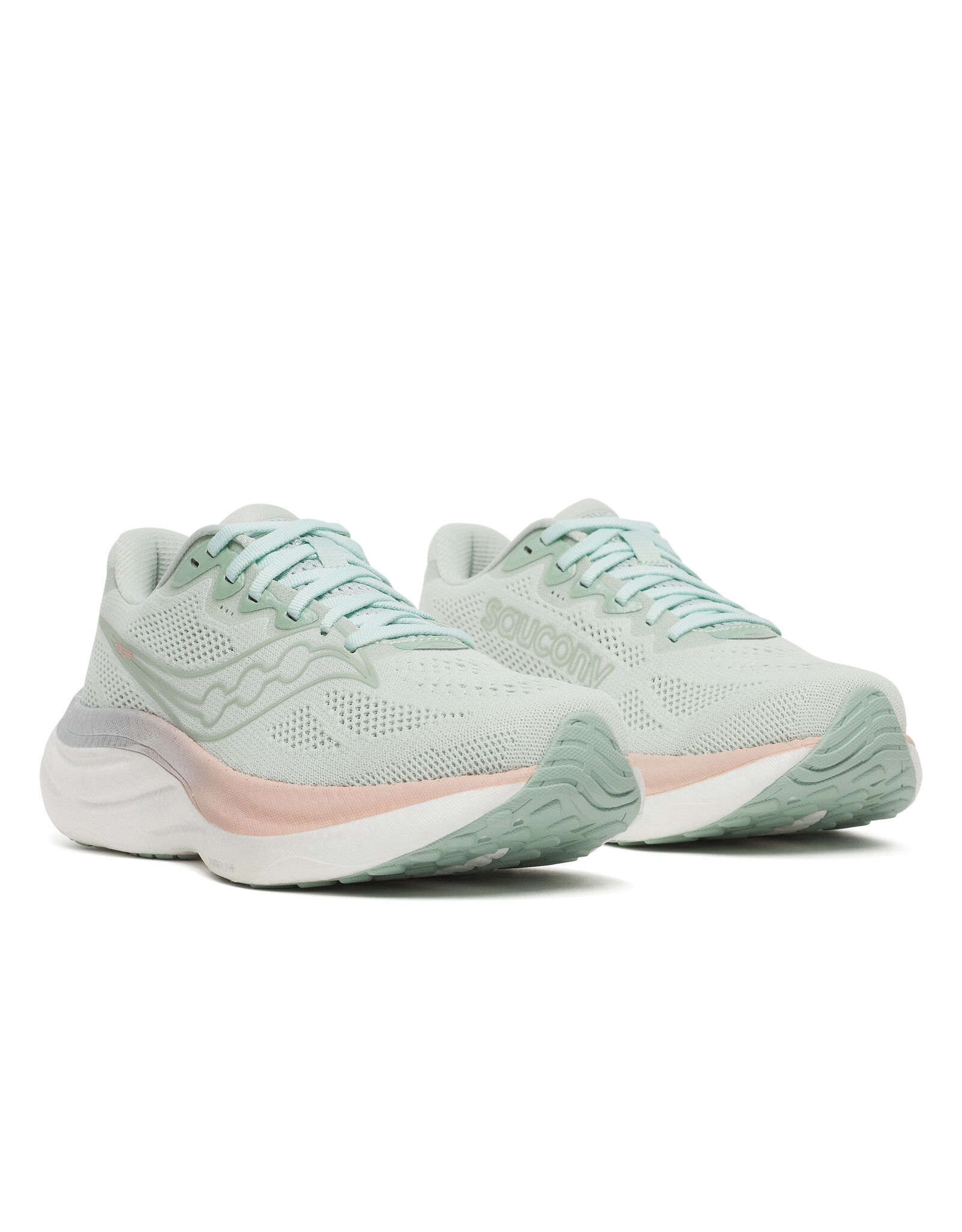 Saucony RIDE 19-Dames-MIST/CAMEO