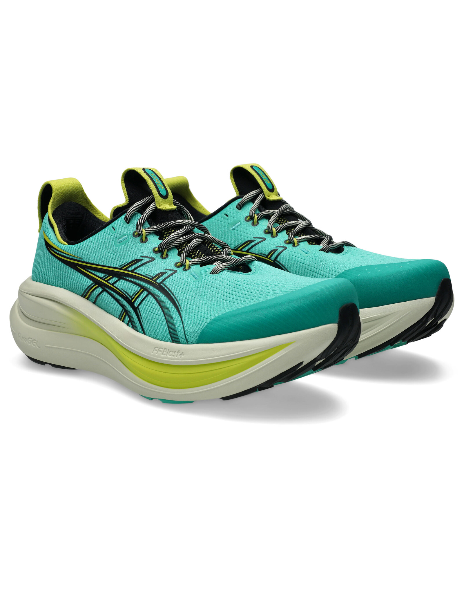 Asics GEL-NIMBUS 28 TR-Heren-AURORA GREEN/BLACK