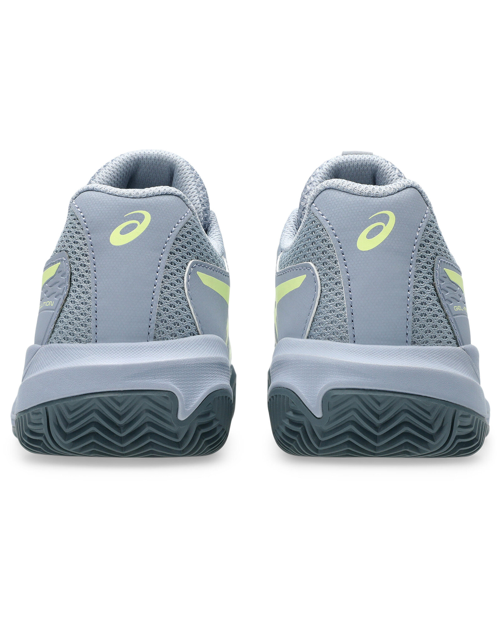 Asics GEL-RESOLUTION X GS CLAY-Kinderen-GREY BLUE/PISTACHIO