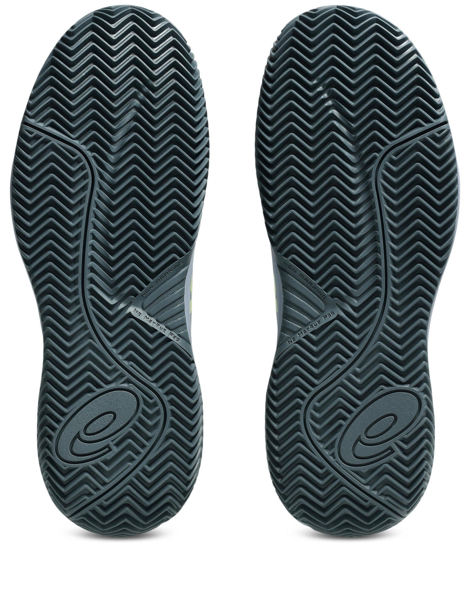 Asics GEL-RESOLUTION X GS CLAY-Kinderen-GREY BLUE/PISTACHIO