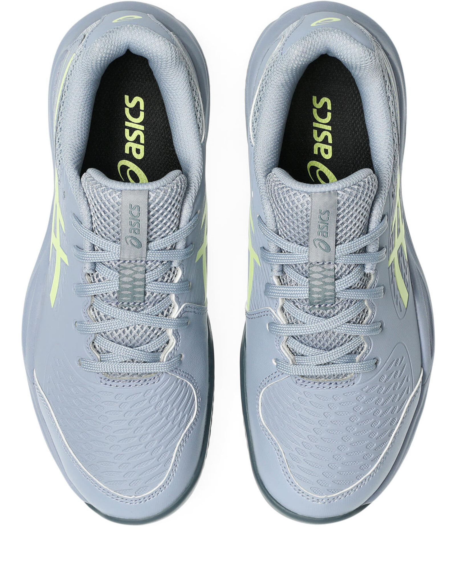 Asics GEL-RESOLUTION X GS CLAY-Kinderen-GREY BLUE/PISTACHIO