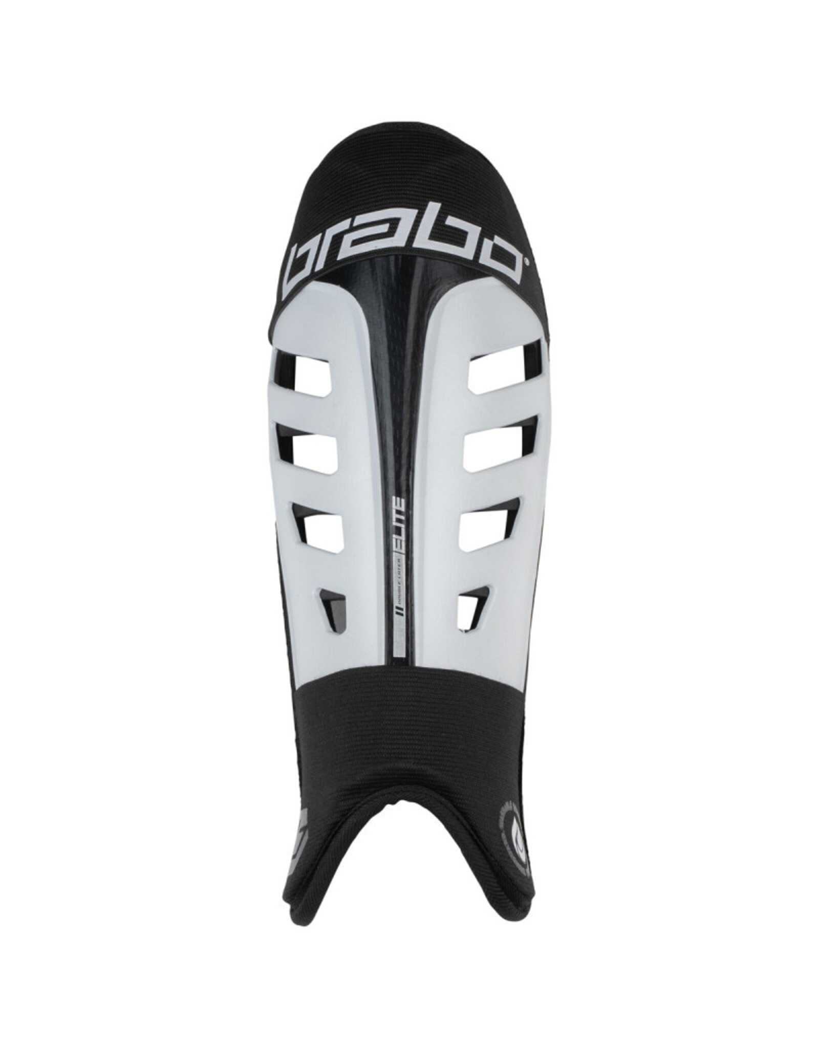 Brabo Elite Shinguard-White/Black