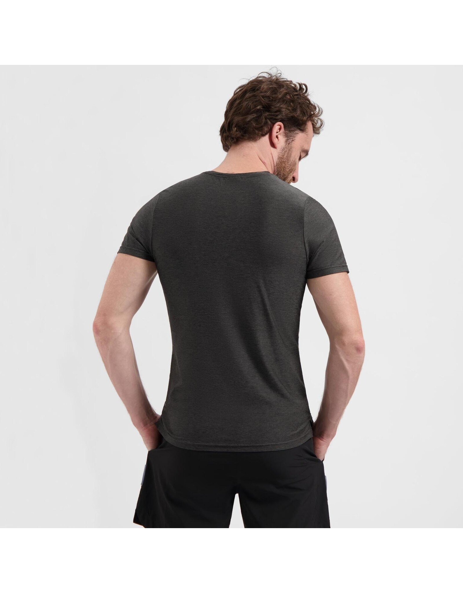 Rogelli Running T-shirt Essential Plum Kitten