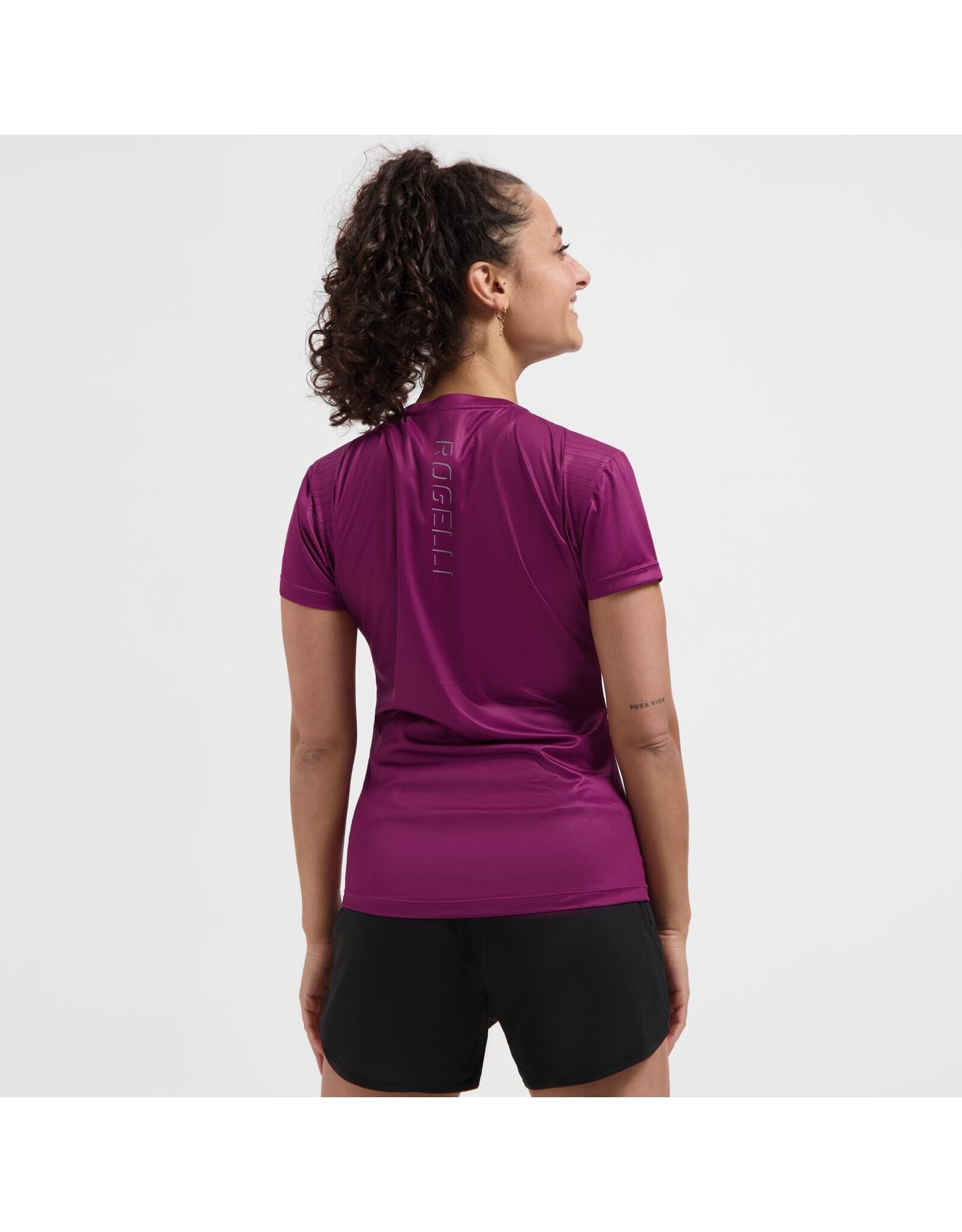 Rogelli Ds Running T-shirt Core Roze
