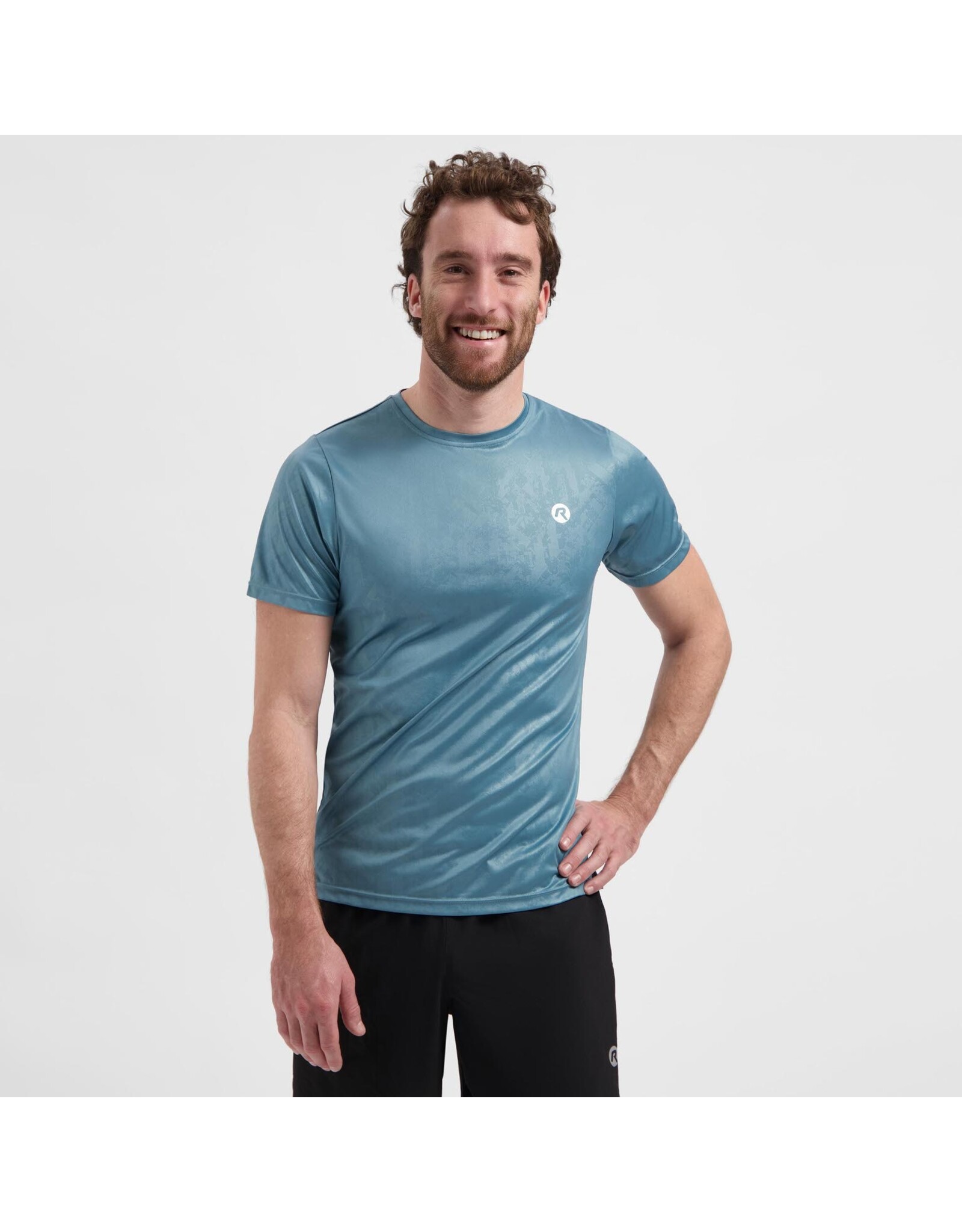 Rogelli Running T-shirt Motion Blauw