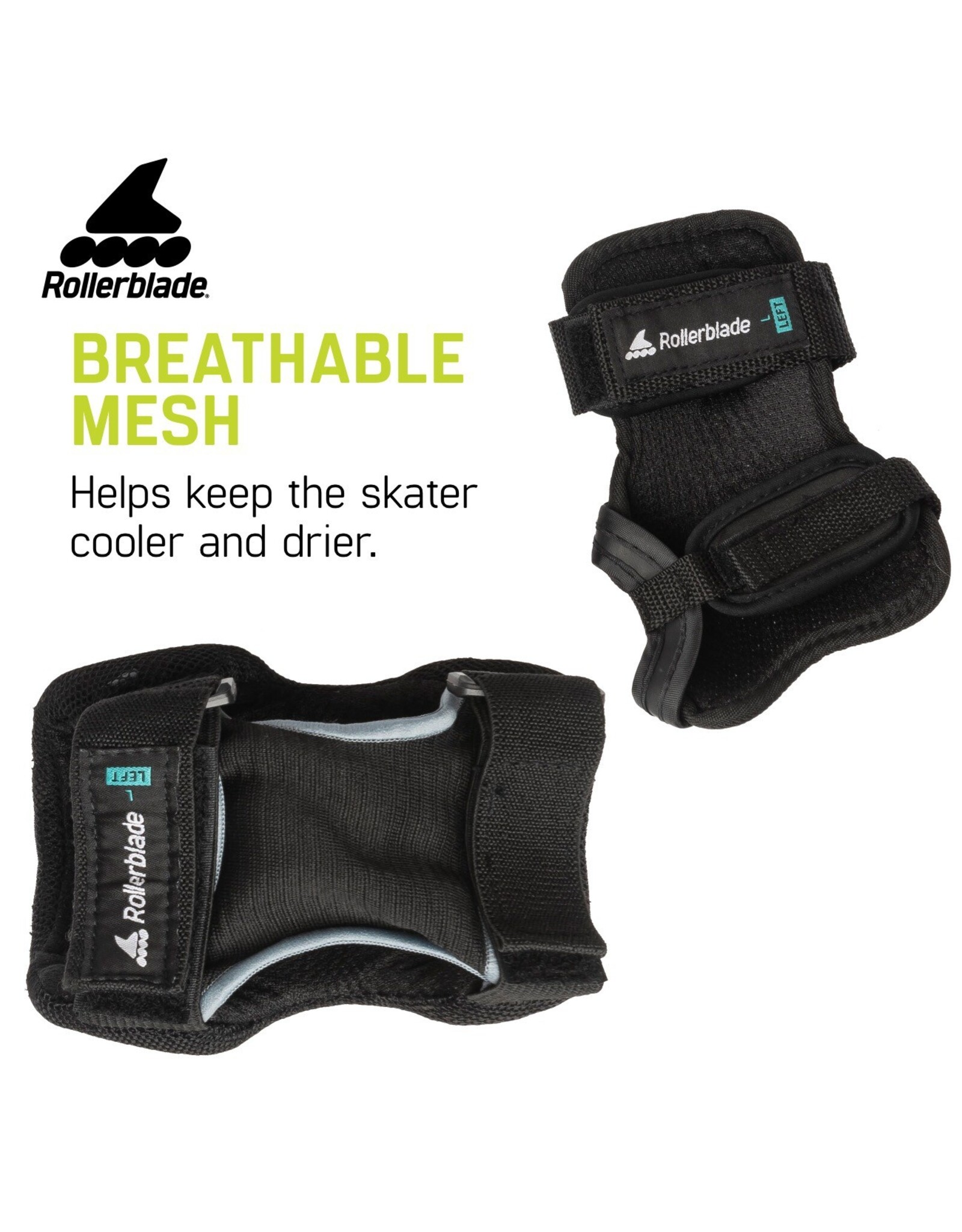 Rollerblade Skate Gear Junior 3 Pack-black