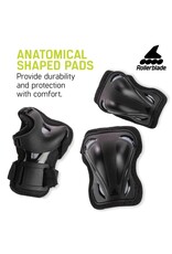 Rollerblade Skate Gear Junior 3 Pack-black