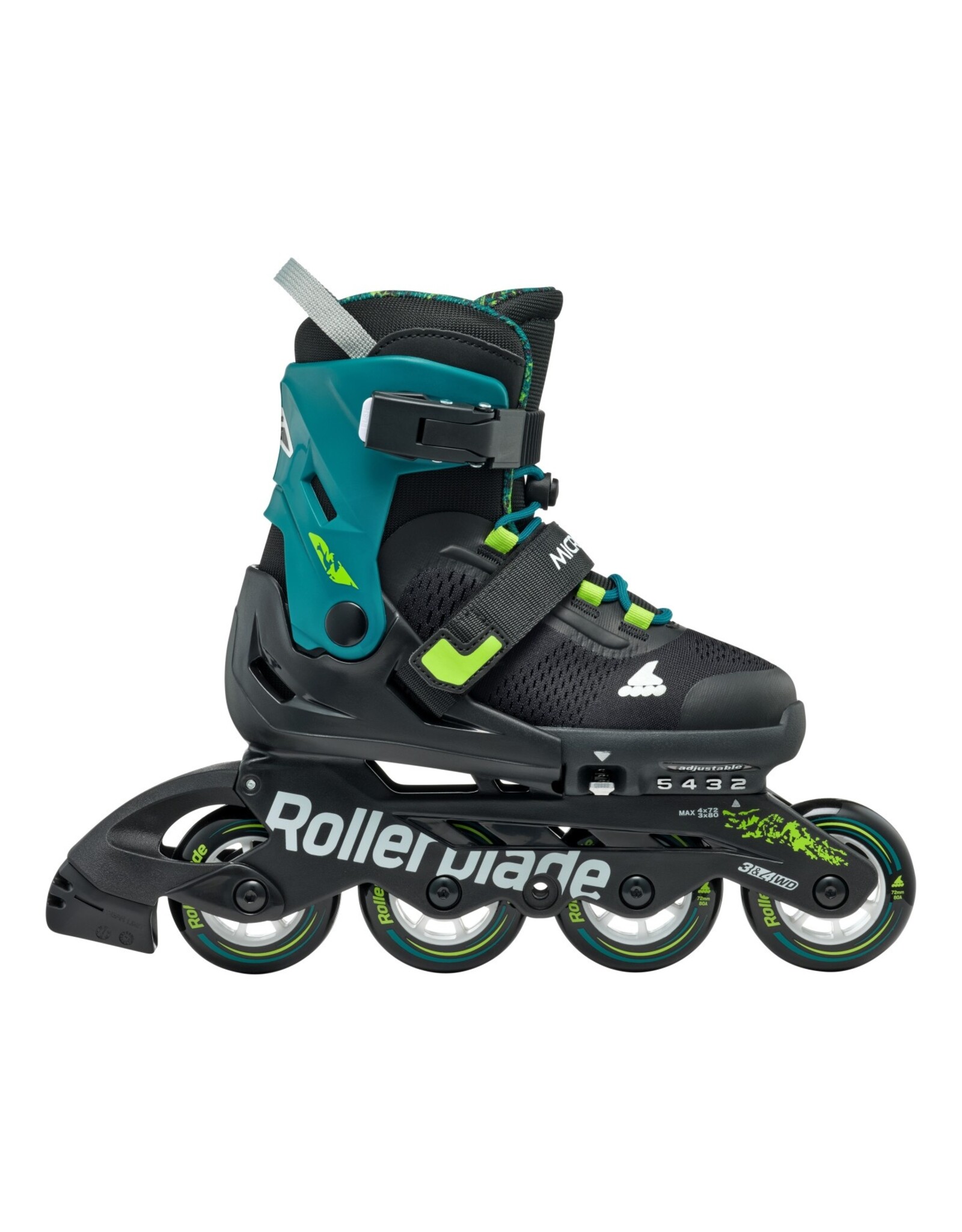Rollerblade Microblade XT-black/petrol-green