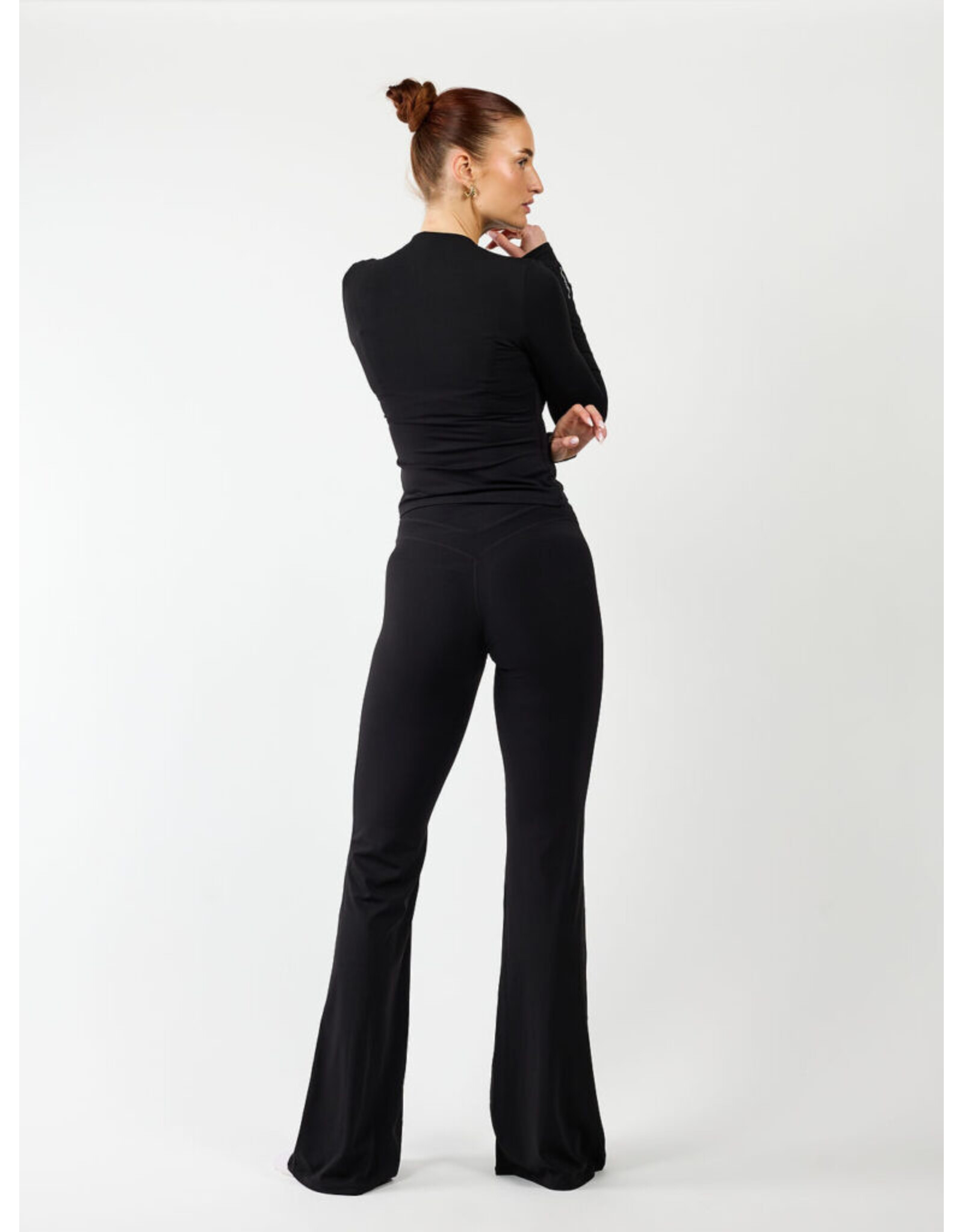 Fittastic Flared legging Black Tall