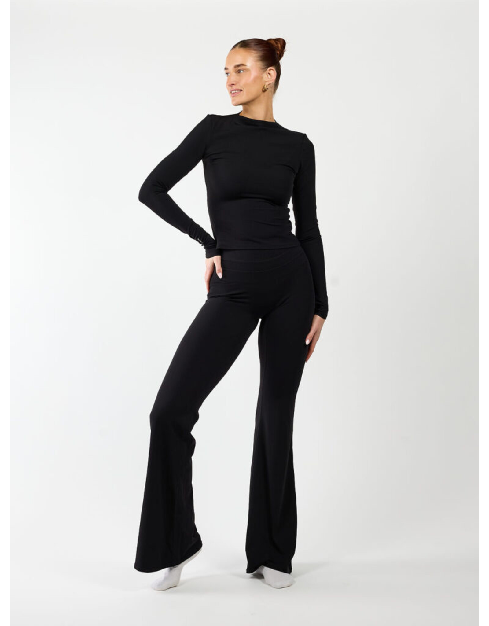 Fittastic Flared legging Black Tall