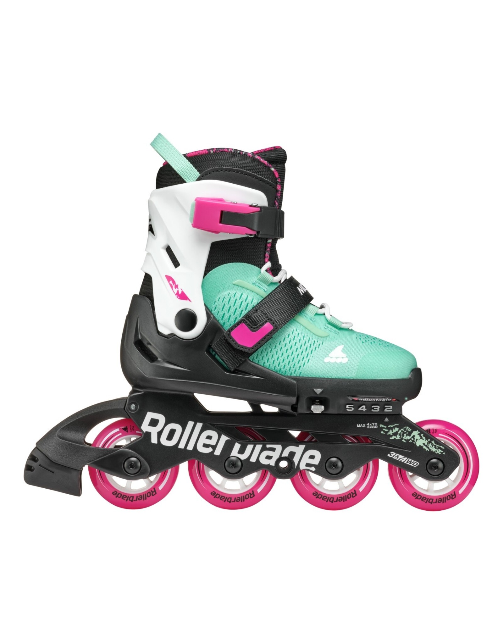 Rollerblade Microblade XT-black/sea-green