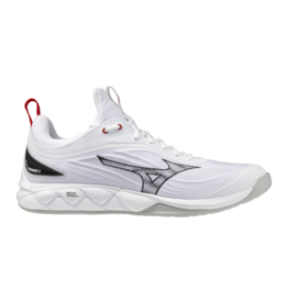 Mizuno WAVE LUMINOUS-Unisex-White/Black/Fiery Red