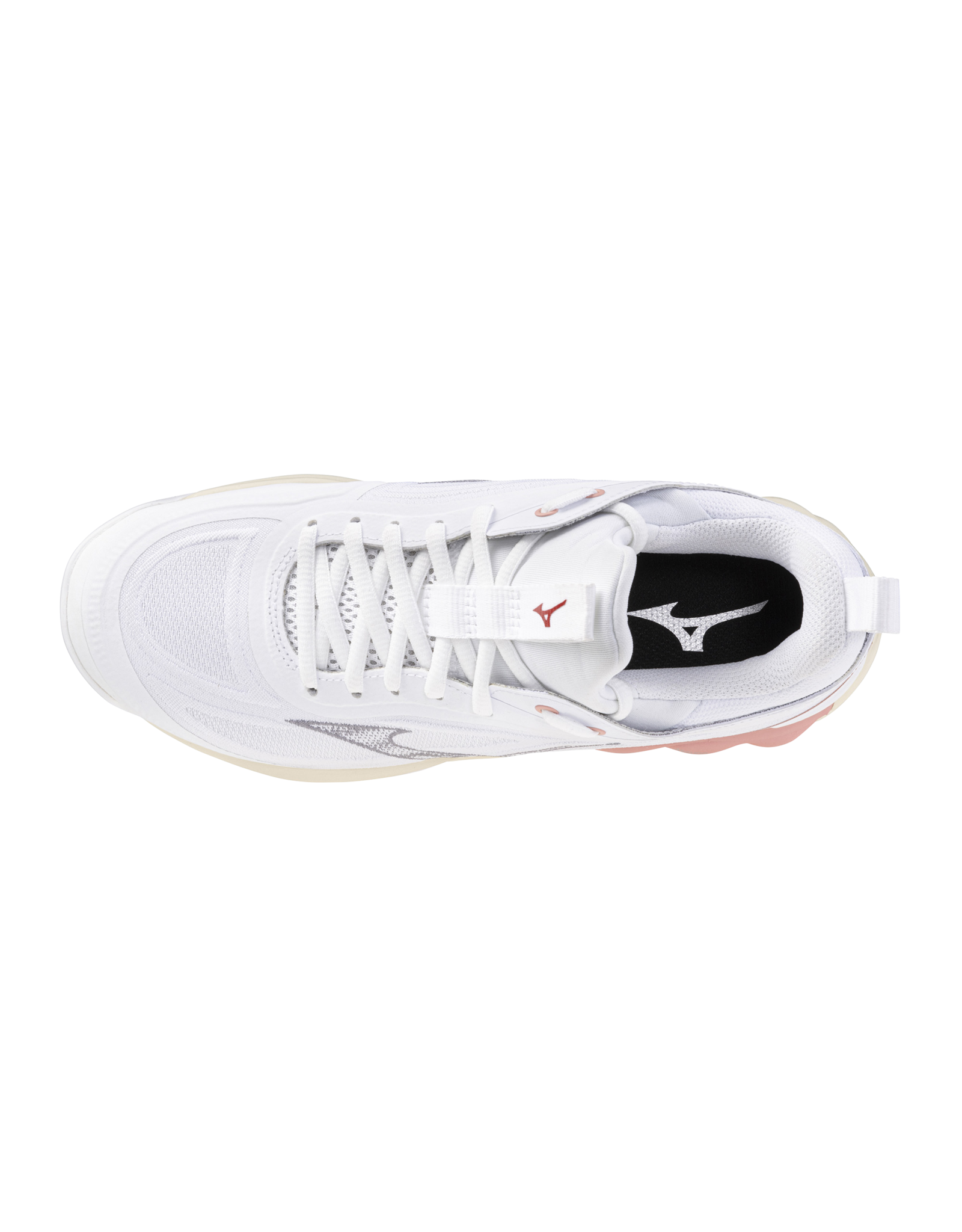 Mizuno SHOE WAVE LUMINOUS WOS-Dames-White/Rose Elegance/Lava