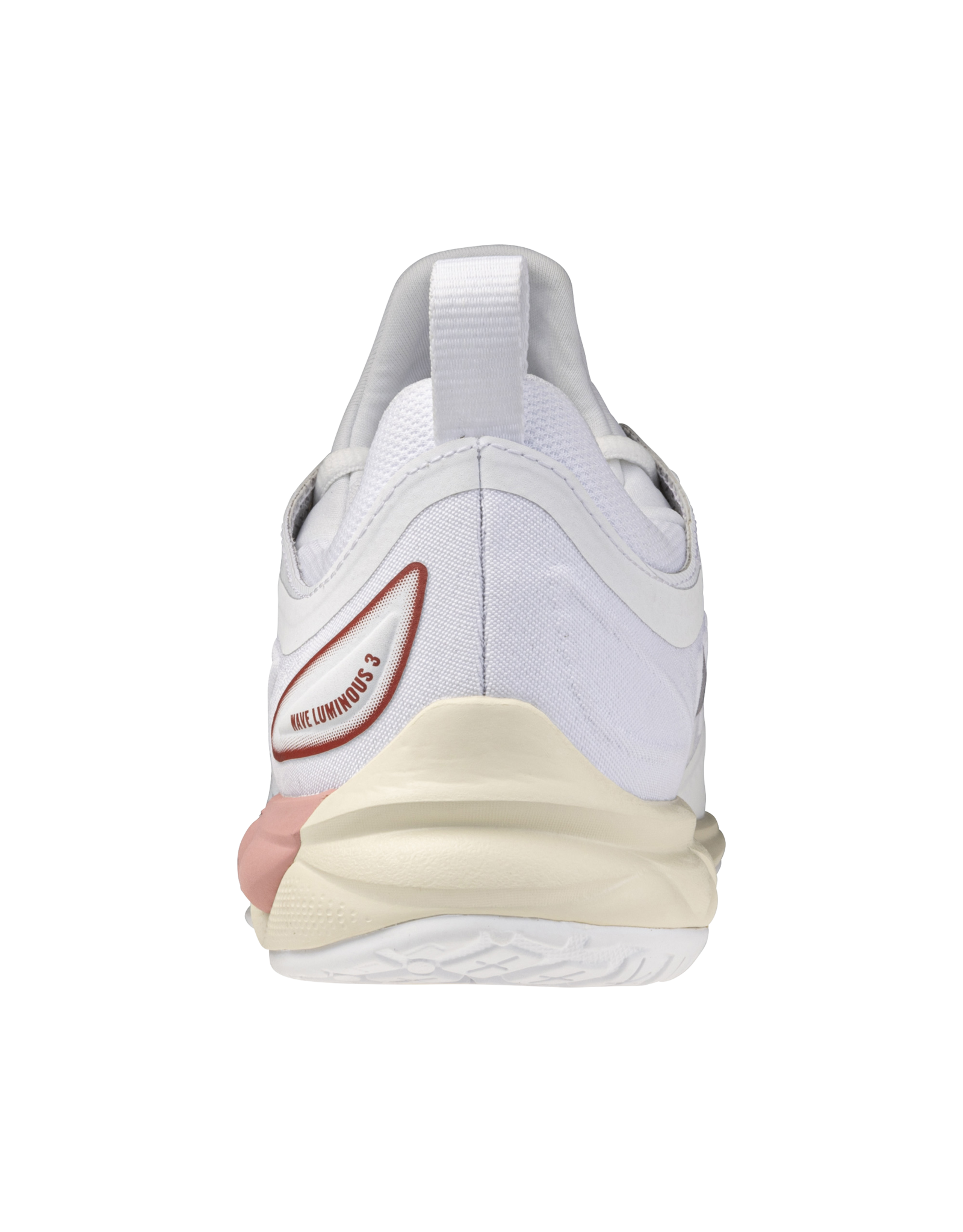 Mizuno SHOE WAVE LUMINOUS WOS-Dames-White/Rose Elegance/Lava