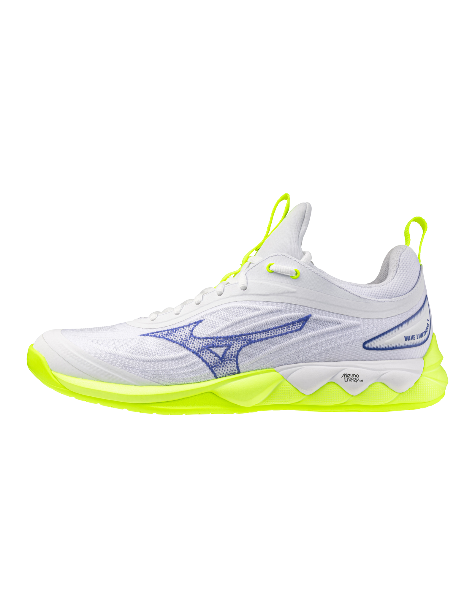 Mizuno WAVE LUMINOUS-Unisex-White/LightYellow/Dazzling Blue
