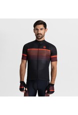 Rogelli Hero II- Jersey S/S-black/bordeaux/red