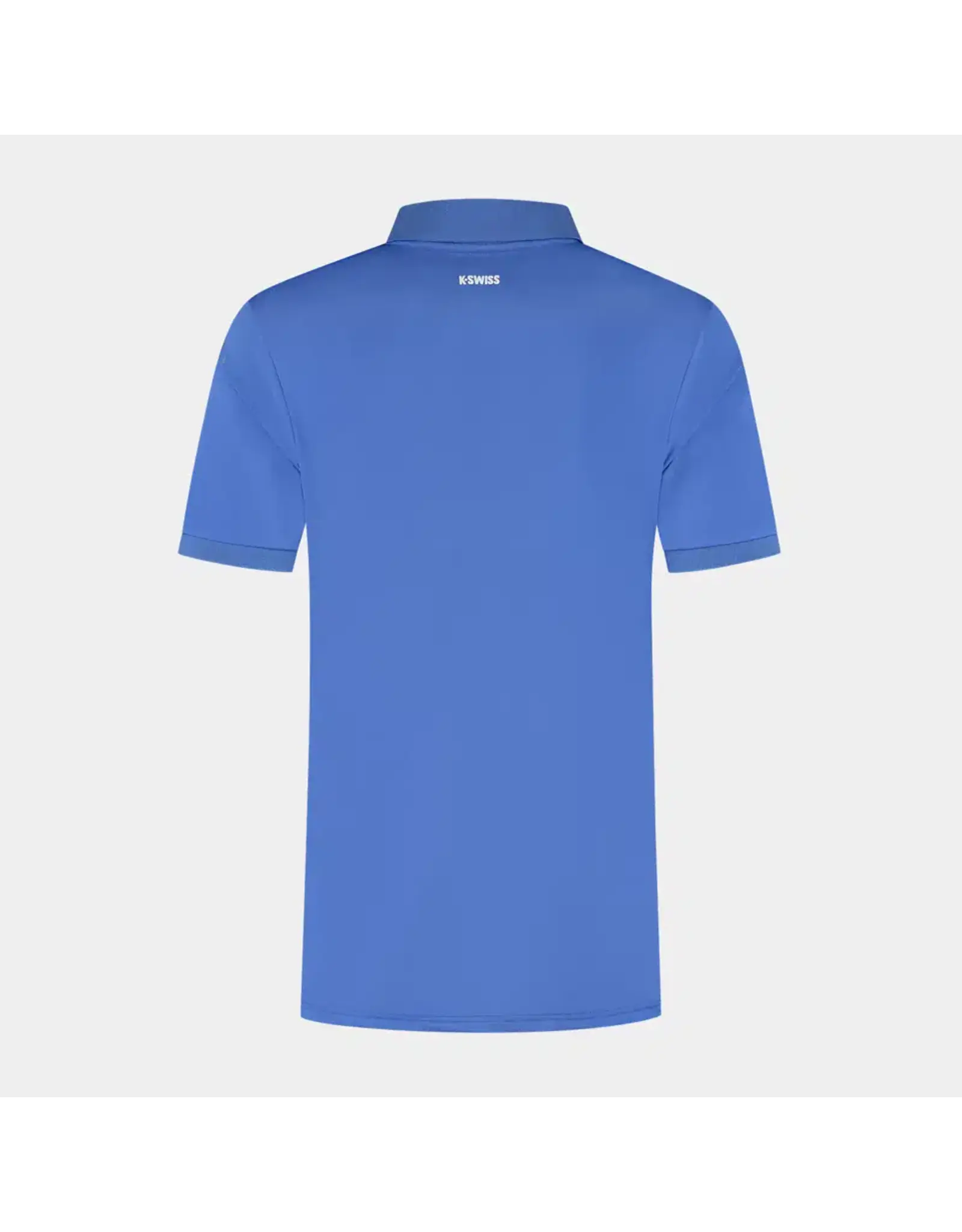 K-swiss KS AP HYPERCOURT PRINT POLO STRIPE-Heren-DAZZLING BLUE