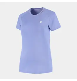 K-swiss KS AP HYPERCOURT CREW TEE JAQUARD-Heren-NEON PURPLE