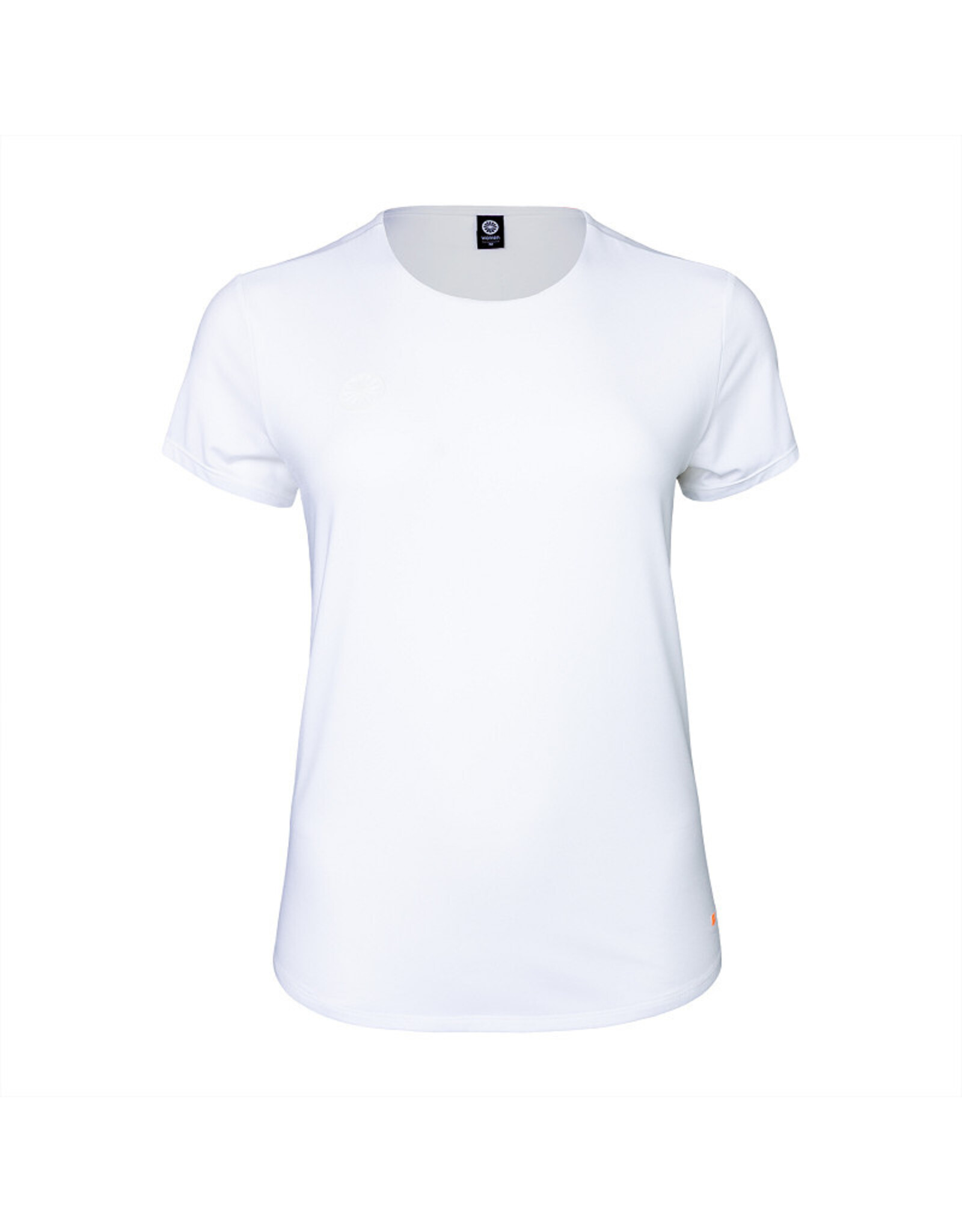 The Indian Maharadja Women breeze round neck tee-white