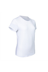 The Indian Maharadja Women breeze round neck tee-white