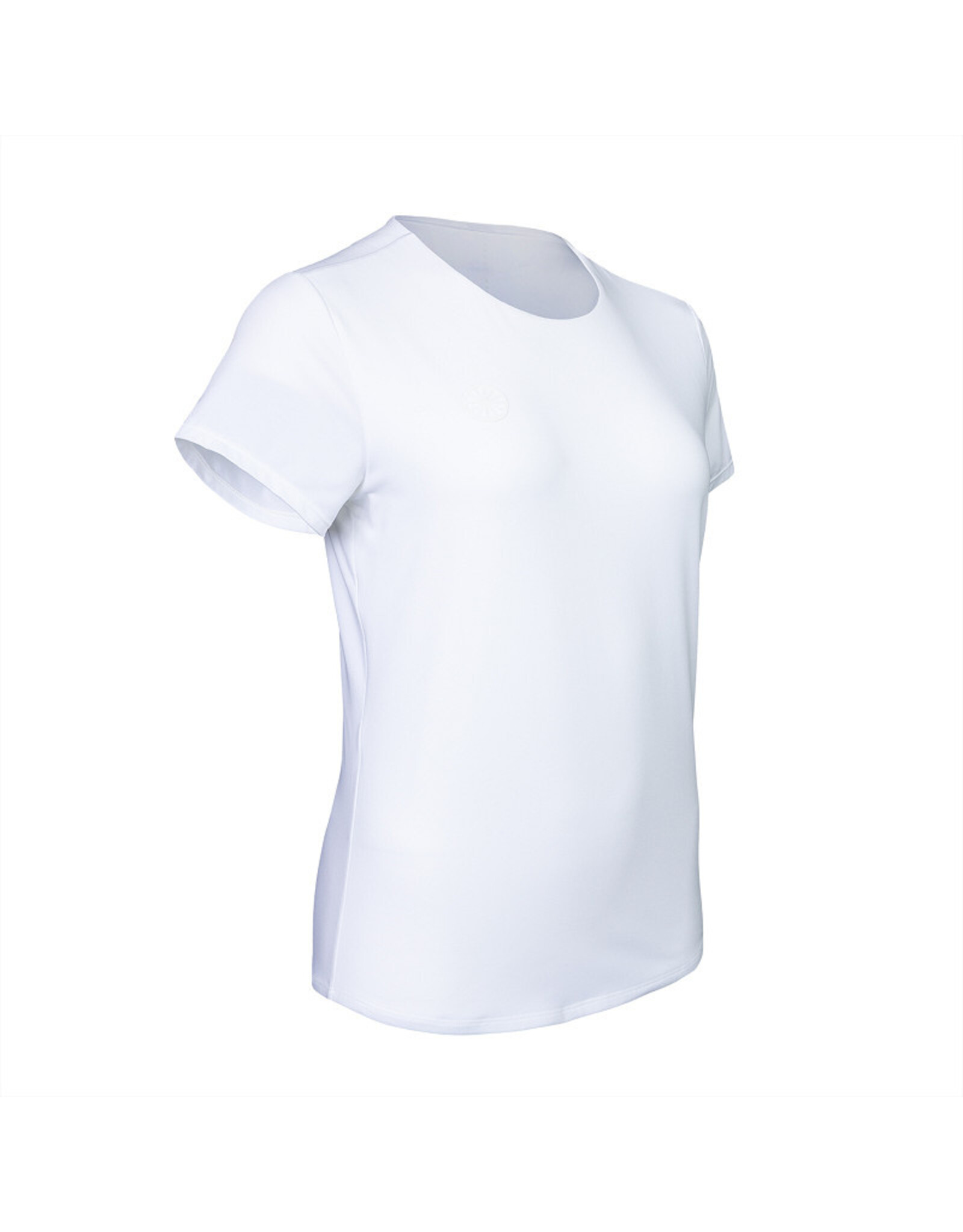 The Indian Maharadja Women breeze round neck tee-white