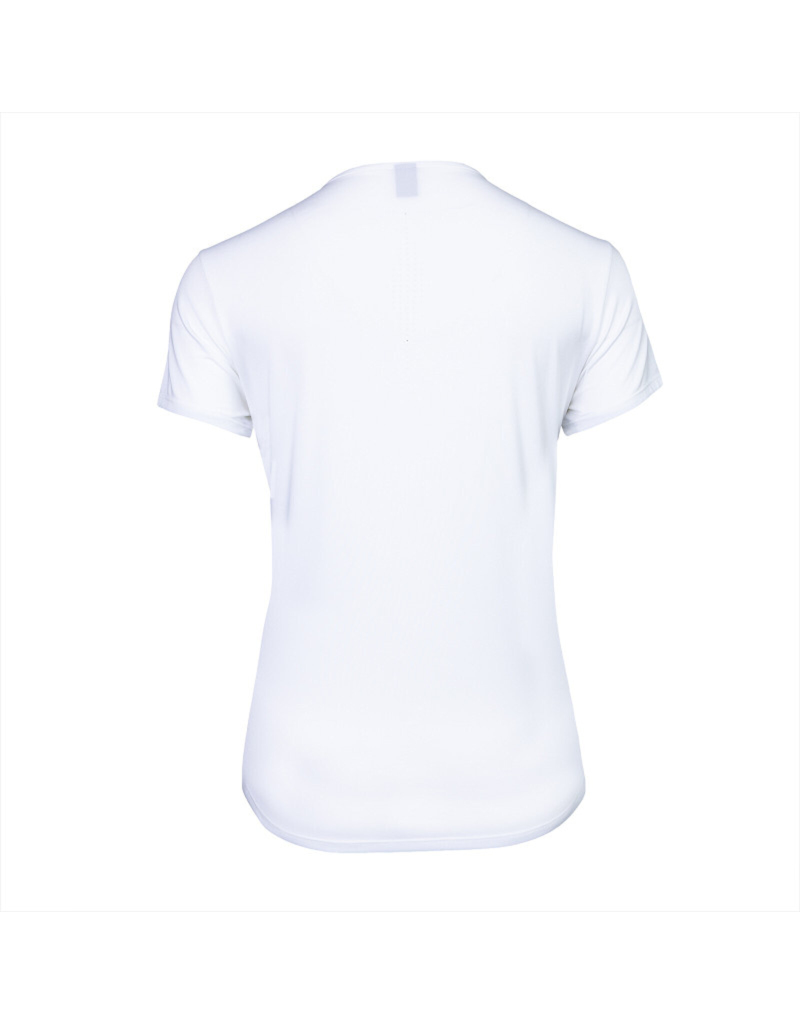 The Indian Maharadja Women breeze round neck tee-white