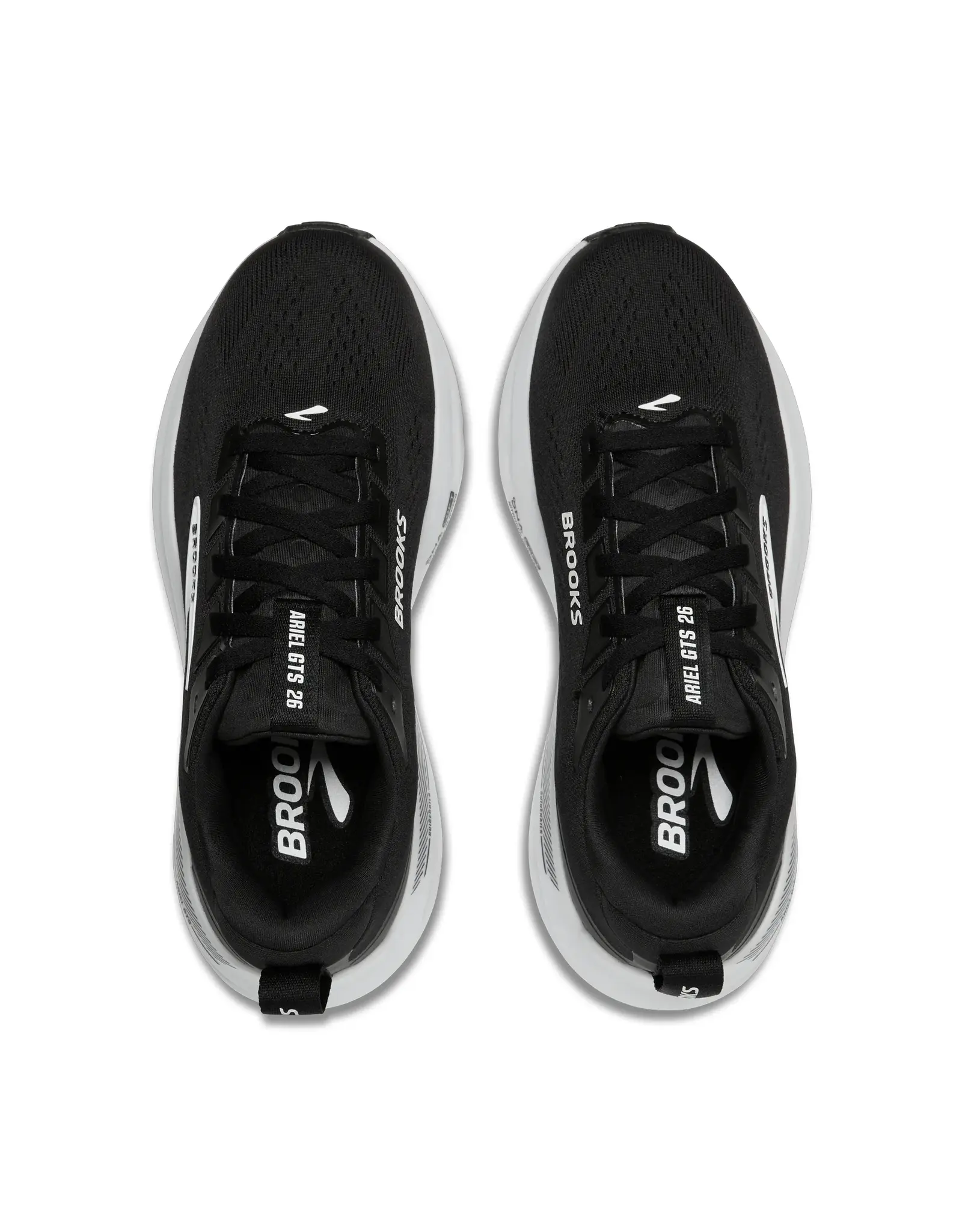 Brooks Ariel GTS 26-Dames-Black/Grey/White