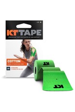 KT TAPE KT Original coton Tape Precut (20 x 25cm)-Green