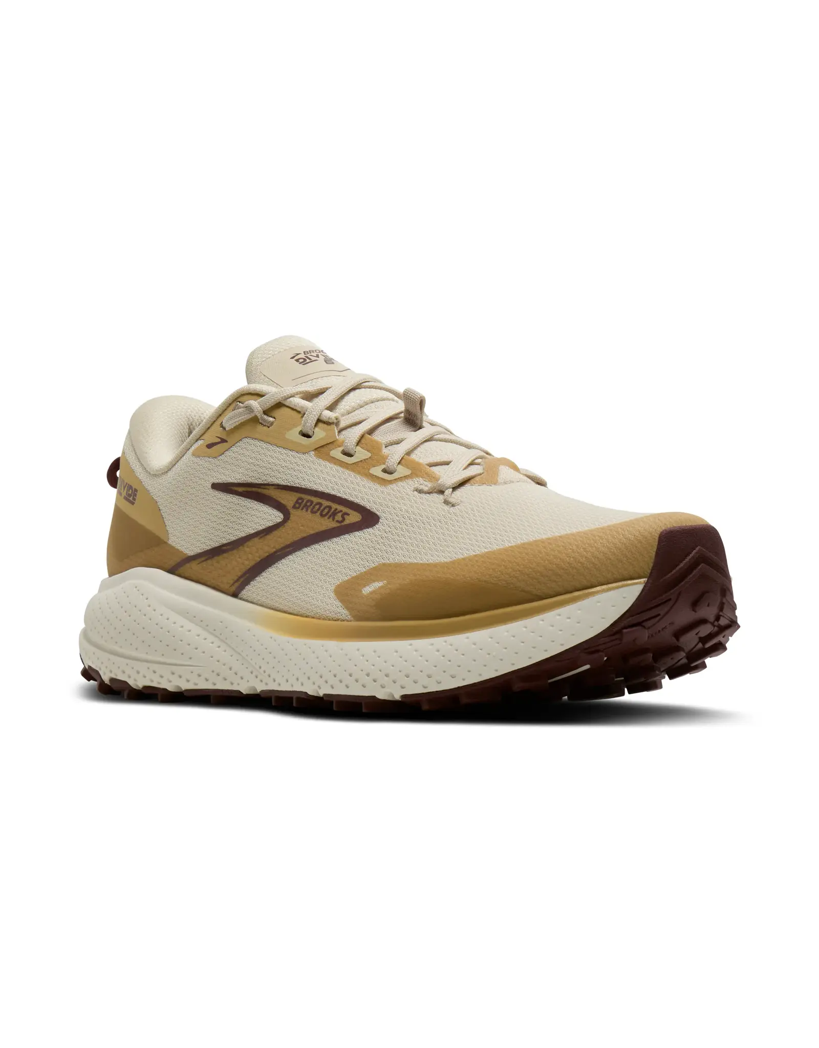 Brooks Divide 6-Dames-Sand/Starfish/Rum Raisin