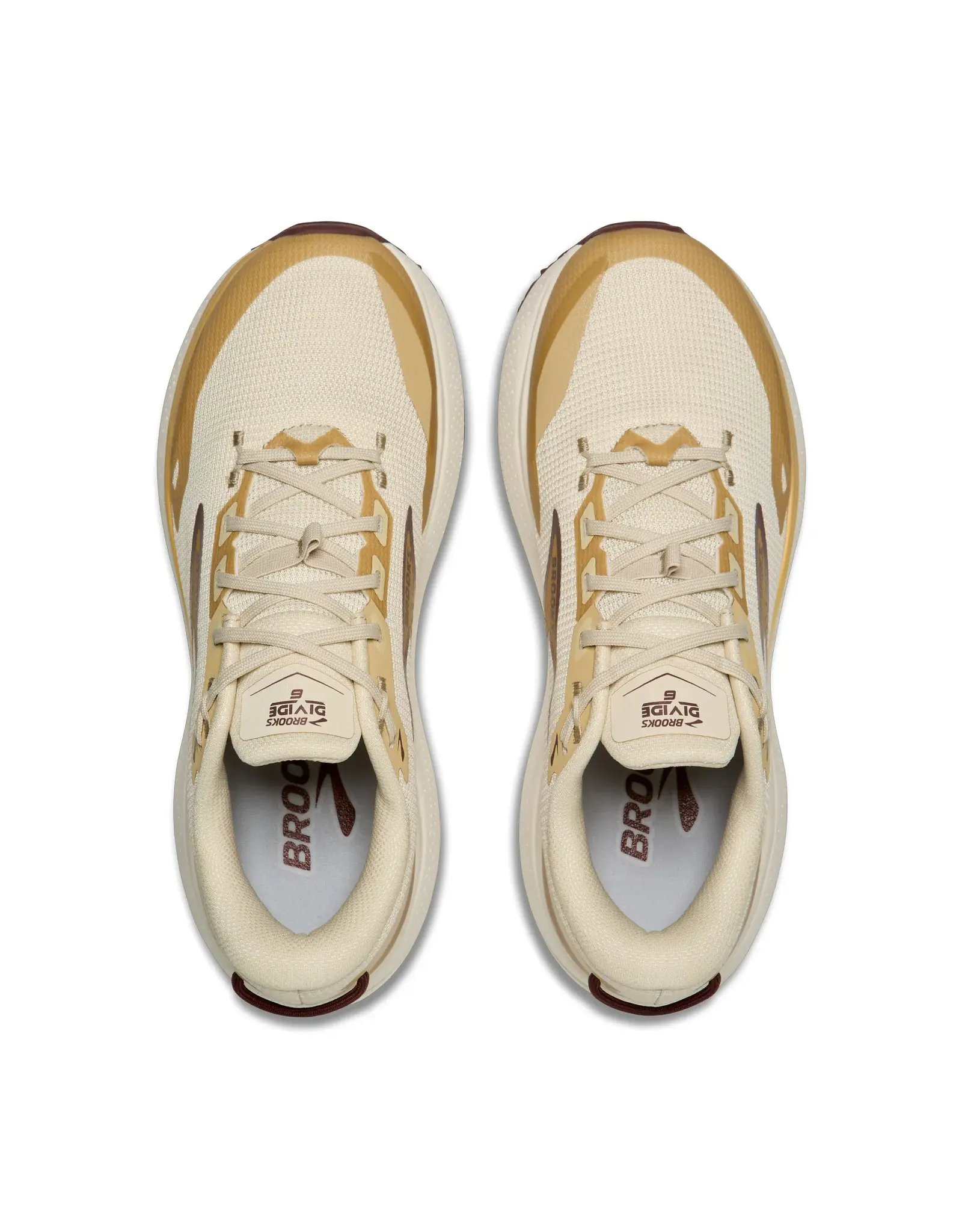 Brooks Divide 6-Dames-Sand/Starfish/Rum Raisin