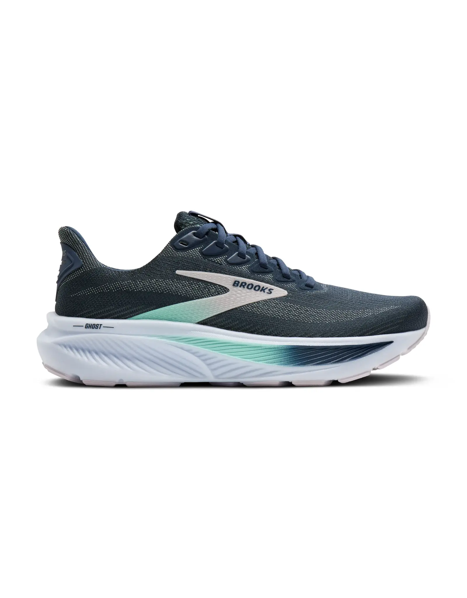 Brooks Ghost 17-Dames-Spellbound/Yucca/Pink