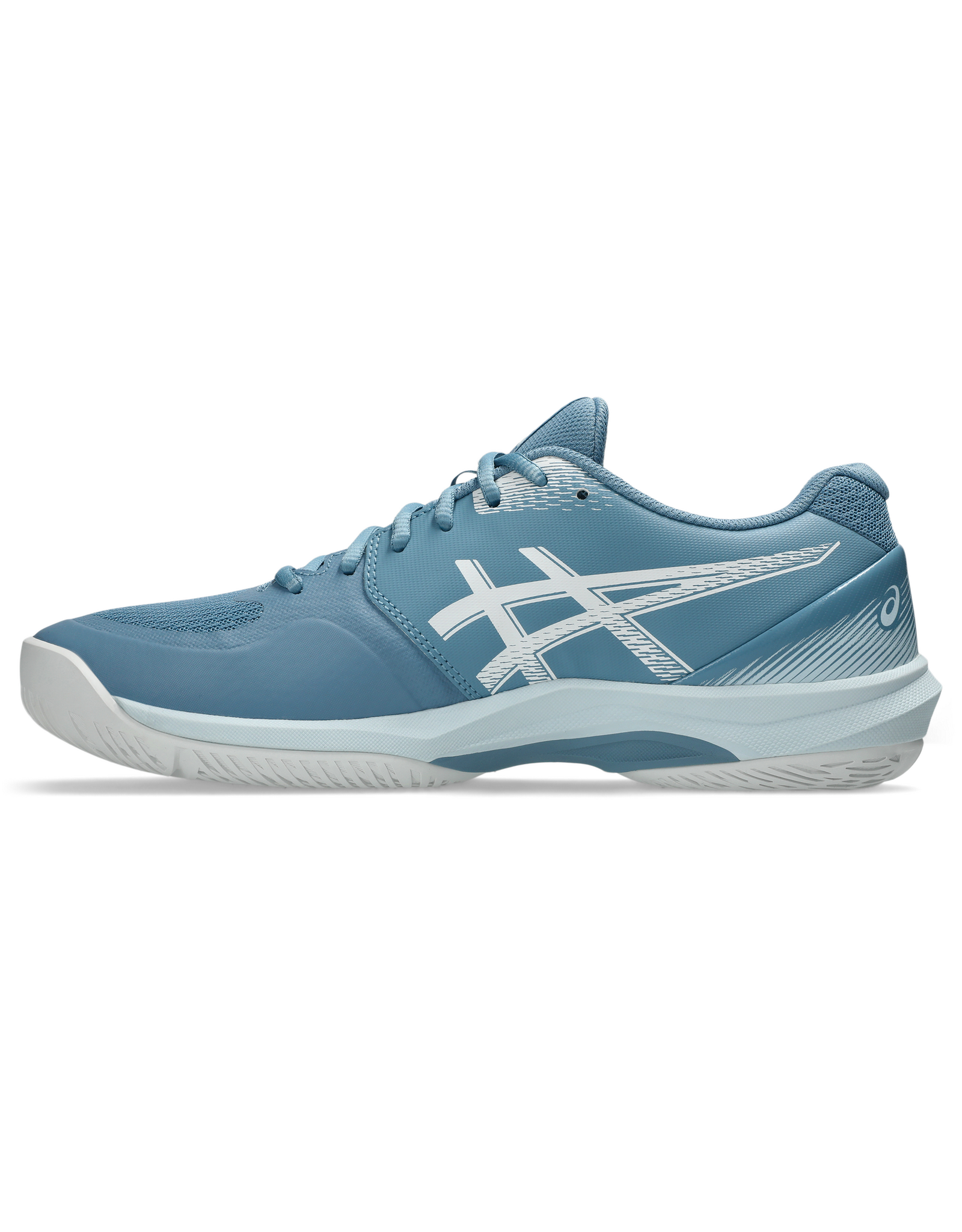 Asics COURT HUNTER FF-Heren-SABA BLUE/WHITE