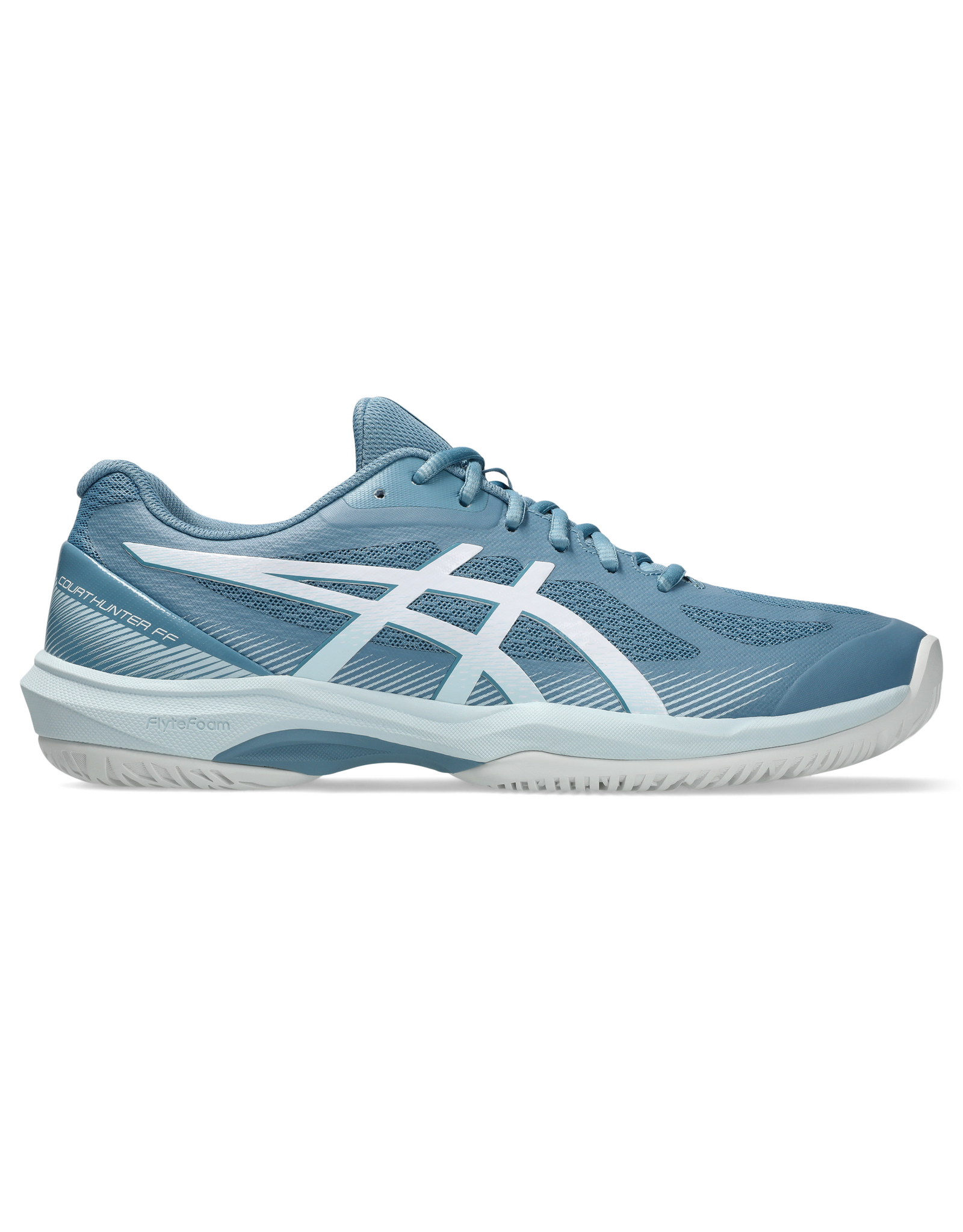 Asics COURT HUNTER FF-Heren-SABA BLUE/WHITE