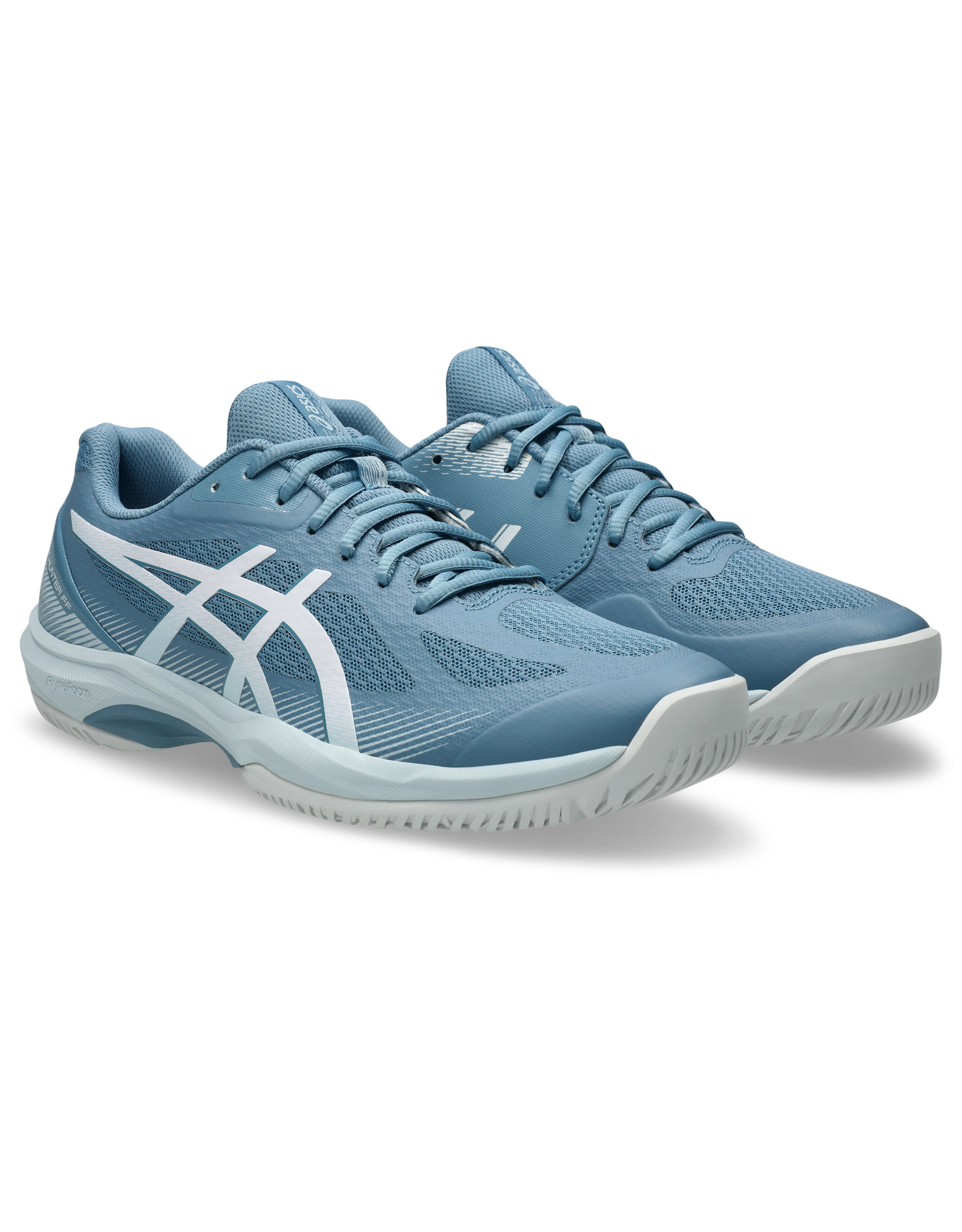 Asics COURT HUNTER FF-Heren-SABA BLUE/WHITE