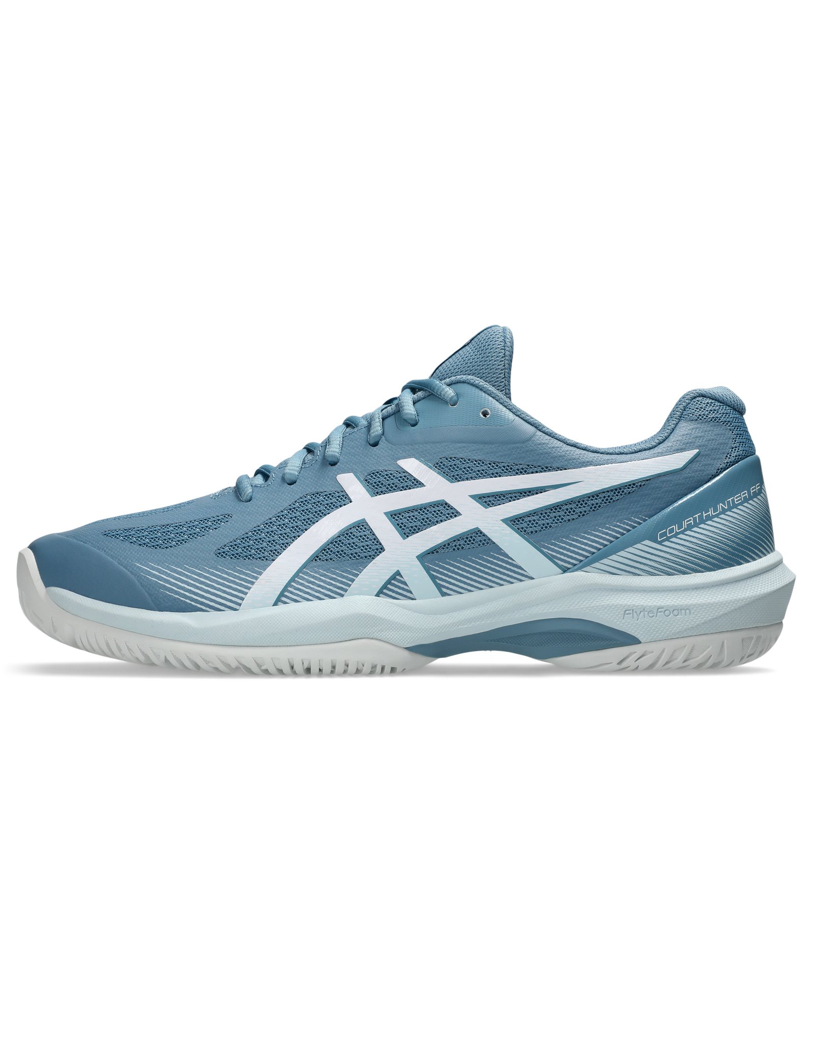 Asics COURT HUNTER FF-Heren-SABA BLUE/WHITE