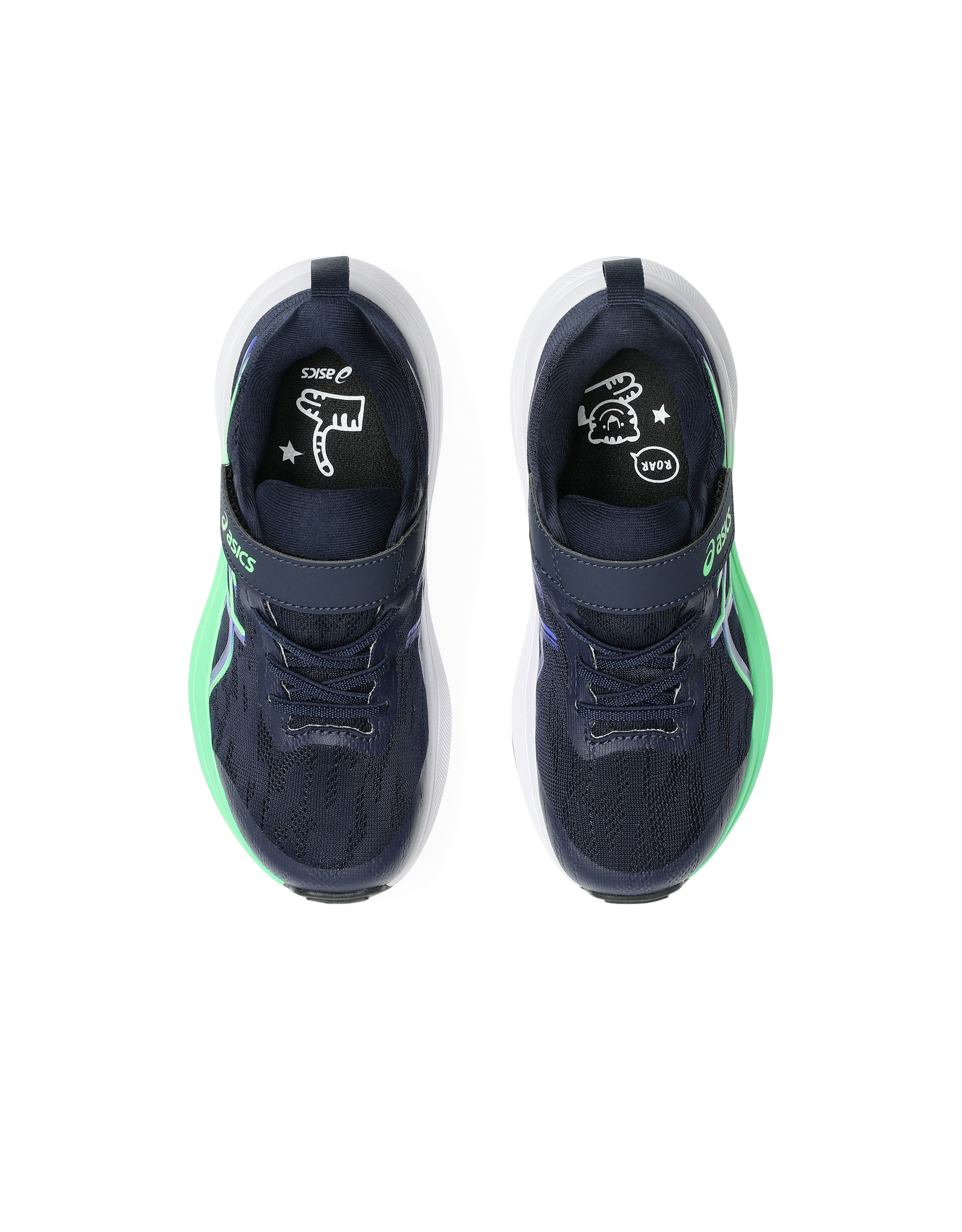 Asics GT-1000 14 PS-Kinderen-MIDNIGHT/VITAL GREEN