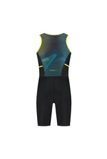 Rogelli Florida Graphic- Triathlon Suit-black/blue/fluor