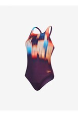 Speedo ECO+M DIG PRINT MEDALIST PUR/ORA