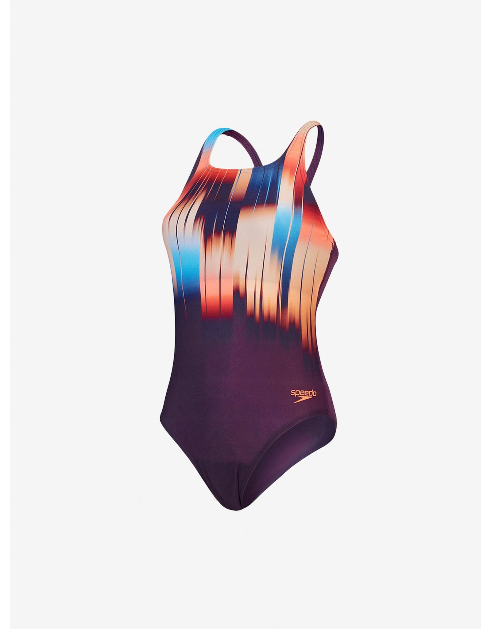 Speedo ECO+M DIG PRINT MEDALIST PUR/ORA