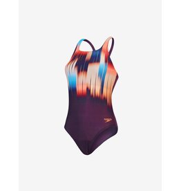 Speedo ECO+M DIG PRINT MEDALIST PUR/ORA