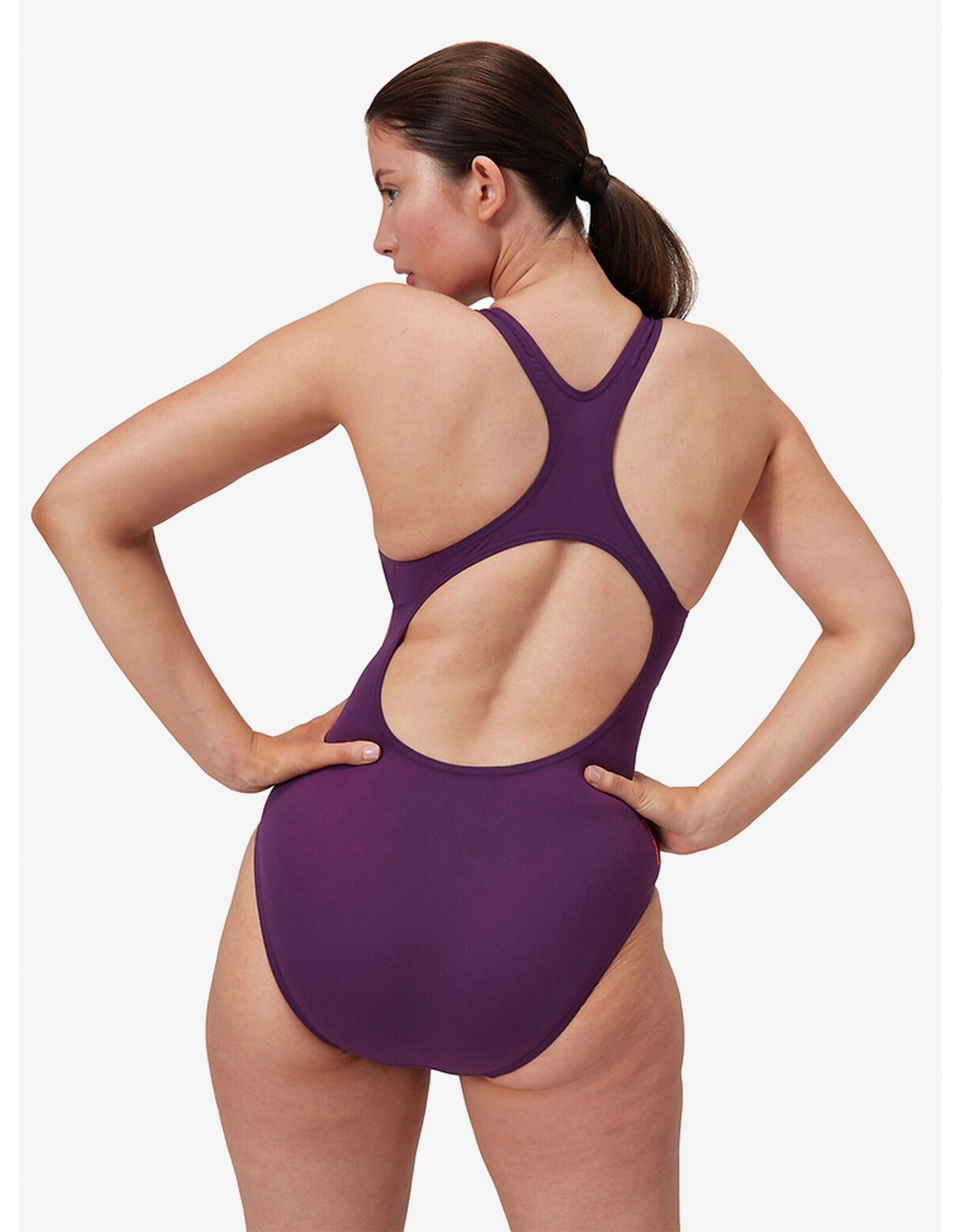 Speedo ECO+M DIG PRINT MEDALIST PUR/ORA